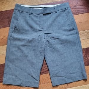 Theory Gray Dress Shorts Womens Sz 0